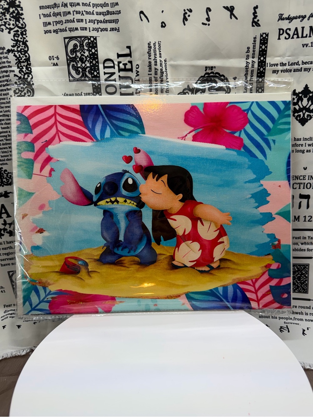 Lilo And Stitch Picture Printed